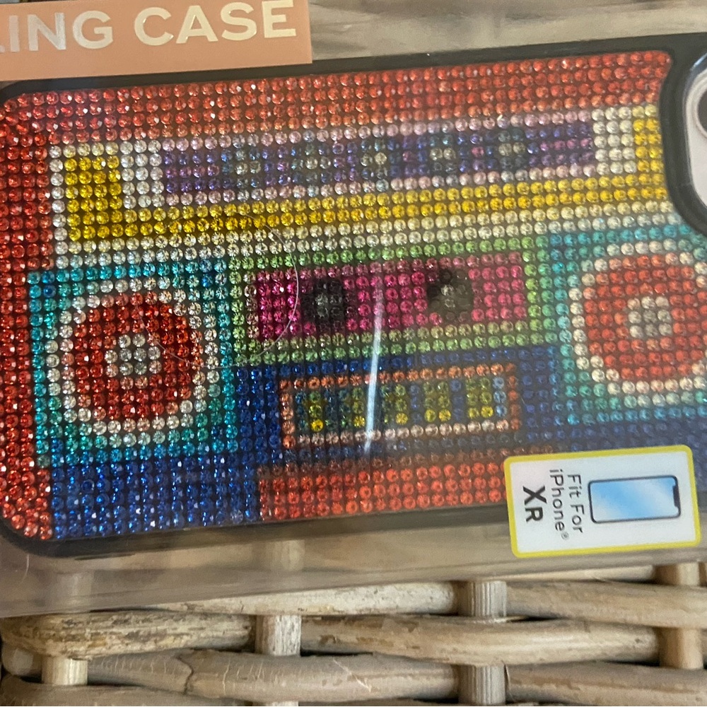 Multicolor Rhinestone iPhone 11/XR Case - Picture 6 of 7